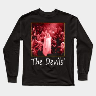 Dress to Defy Devil Characters on Edgy Movie-Inspired Tees Long Sleeve T-Shirt